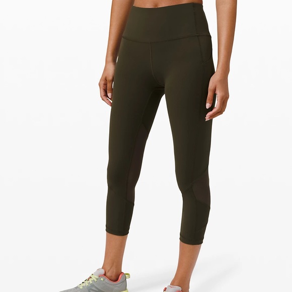 Lululemon Pace Rival Crop Size 6